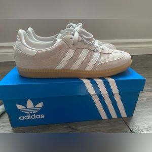 Adidas Samba OG Grey Crystal White Gum (W)
